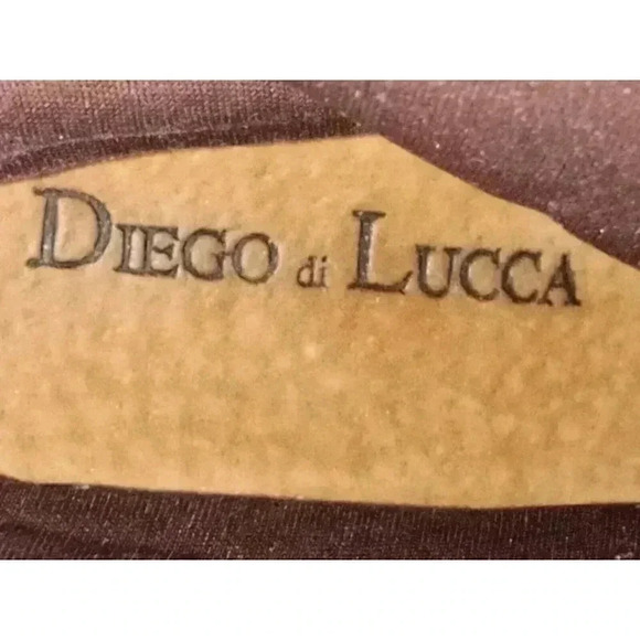 Distressed Diego Di Lucca Womens Biker Boots Brown Leather Zipper Size 8 EE - Picture 11 of 13